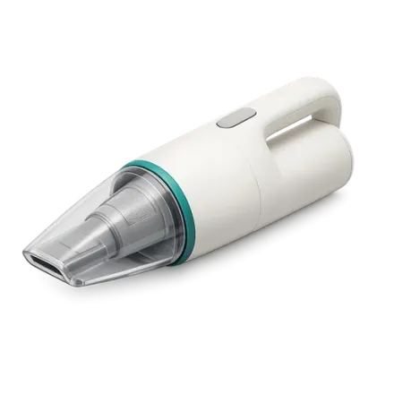 A handheld vacuum