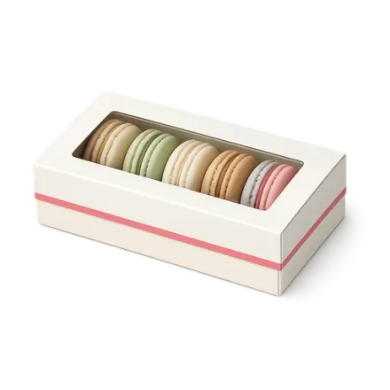 A small box of macarons