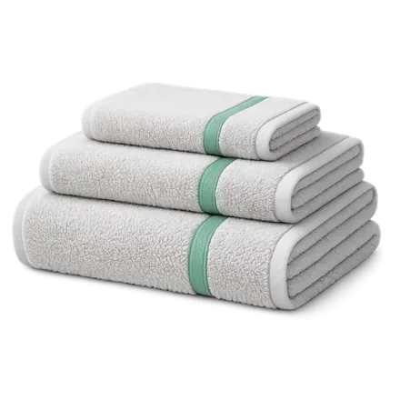 A stack of bath towels